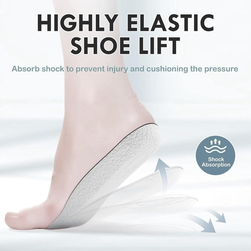Semelles Orthopédiques Réhausseur 3.5cm – Confort Invisible & Posture Parfaite