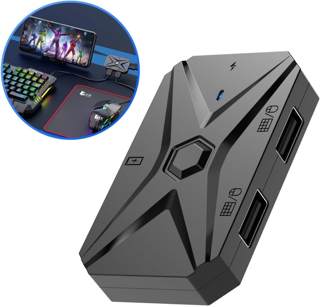 Convertisseur Clavier & Souris M1 Pro – Dominez vos Jeux Mobile avec Précision Ultime