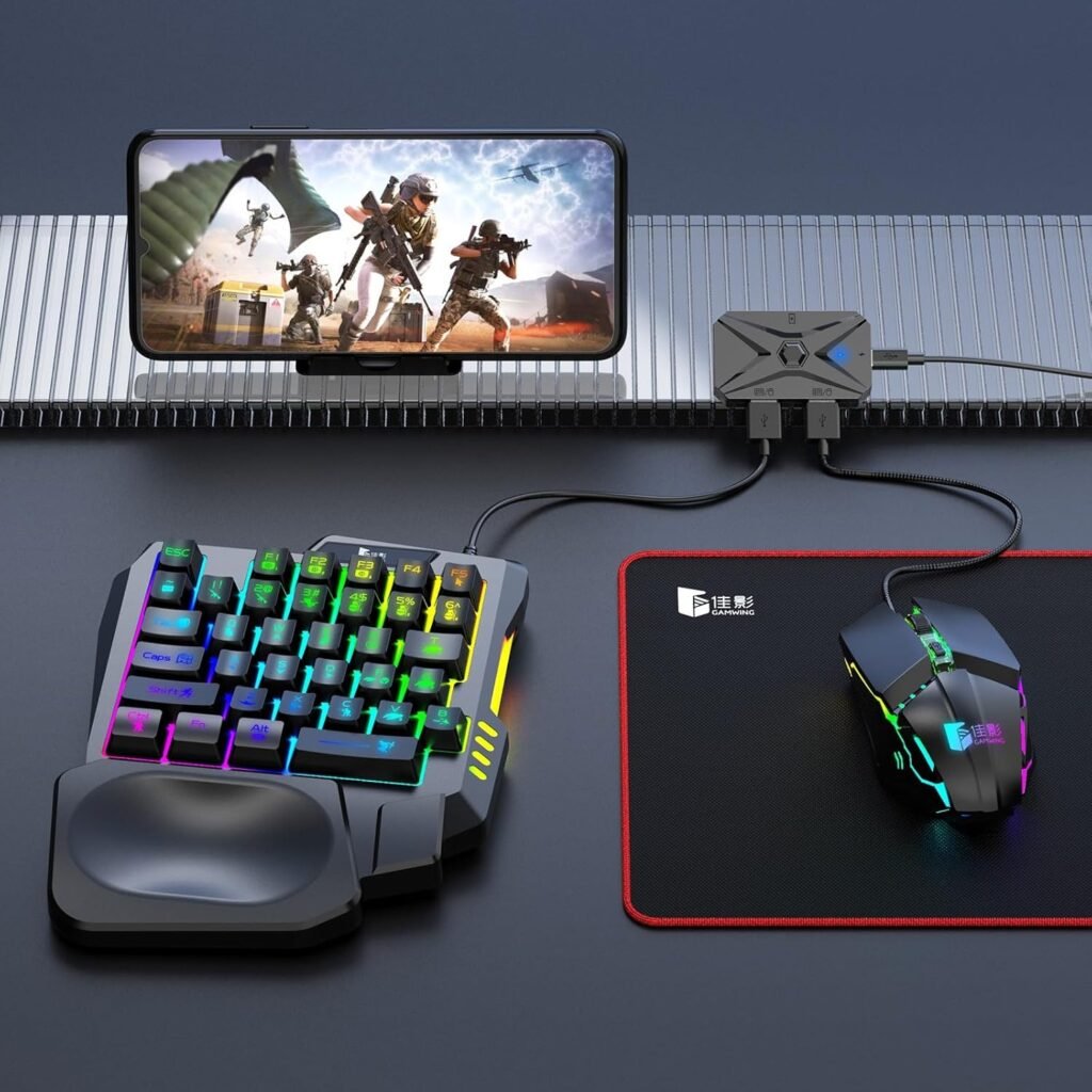 Convertisseur Clavier & Souris M1 Pro – Dominez vos Jeux Mobile avec Précision Ultime