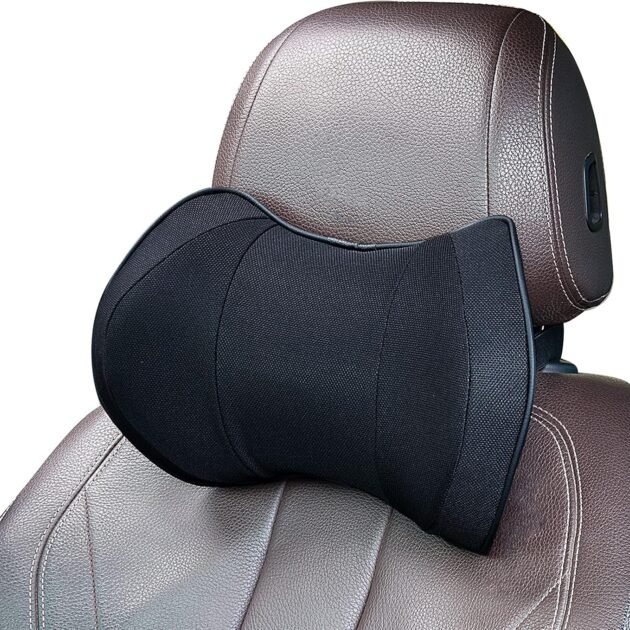 Oreiller cervical voiture en mousse à mémoire de forme – Confort ergonomique et soutien optimal