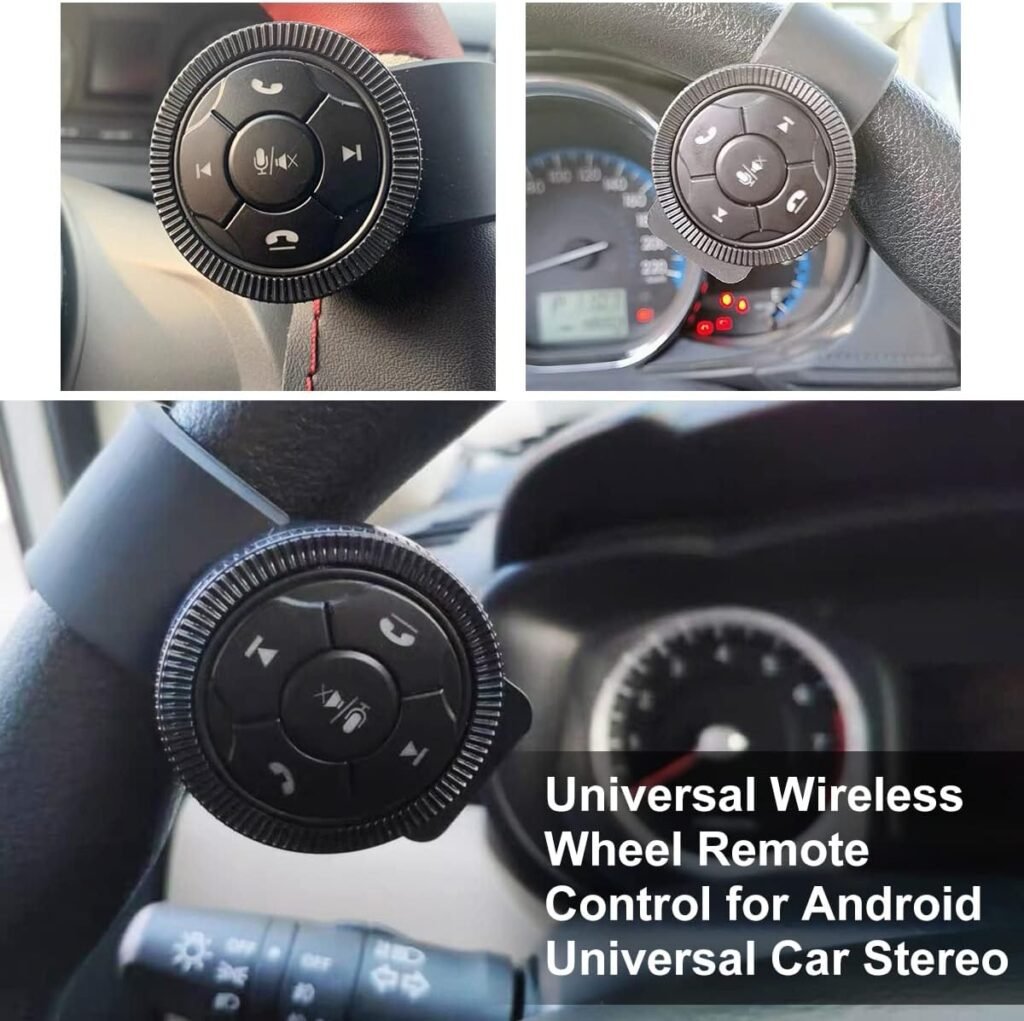 Boutons de commande au volant voiture – Installation facile et contrôle intelligent