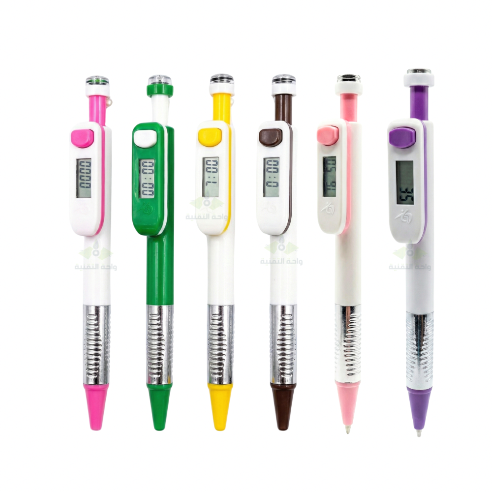 Stylo compteur Tasbih musulman 4 en 1 avec boussole – Élégance et spiritualité au quotidien