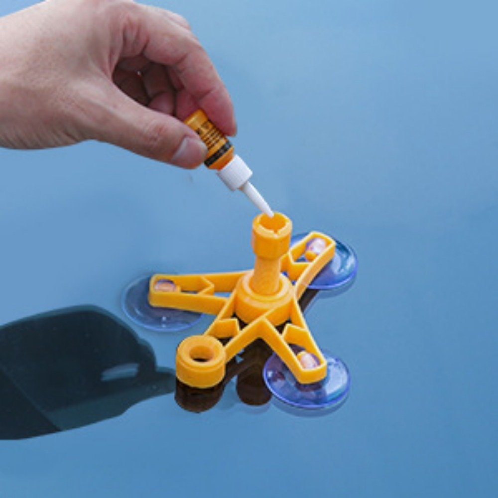 Kit de réparation de pare-brise fissuré – Solution rapide et économique à domicile