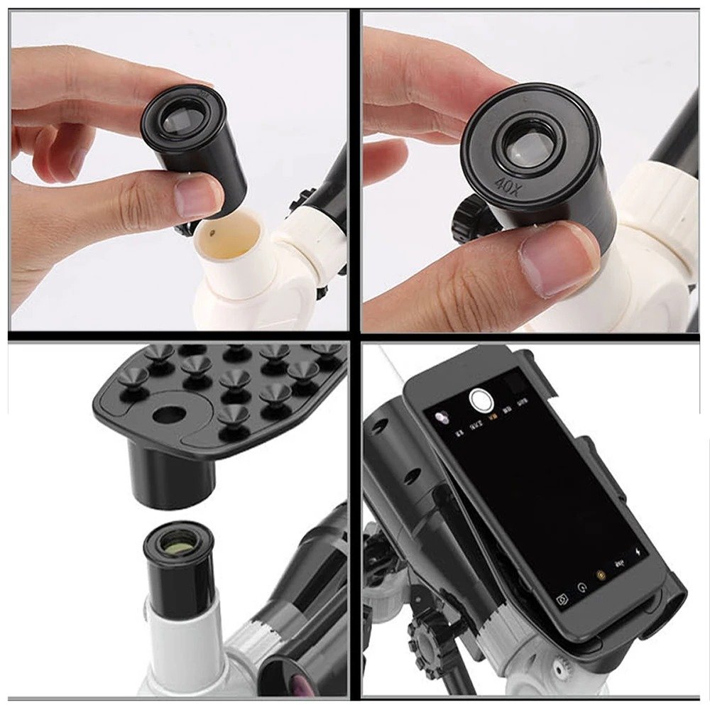 Télescope pour enfants avec trépied – Observation facile et découverte du ciel