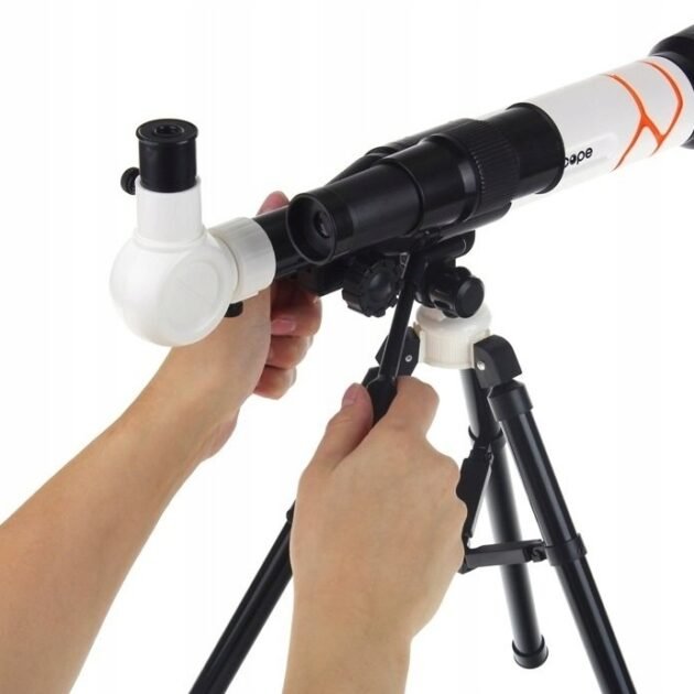 Télescope pour enfants avec trépied – Observation facile et découverte du ciel