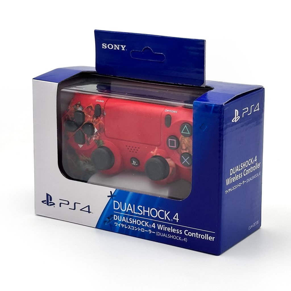 Manette sans fil PS4 style DualShock – Édition Street Fighter