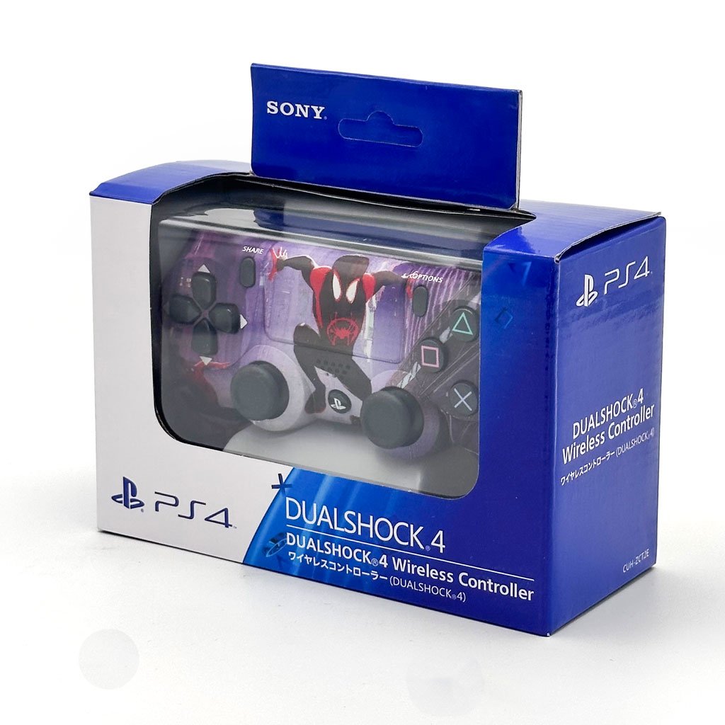 Manette sans fil PS4 style DualShock – Édition Spider