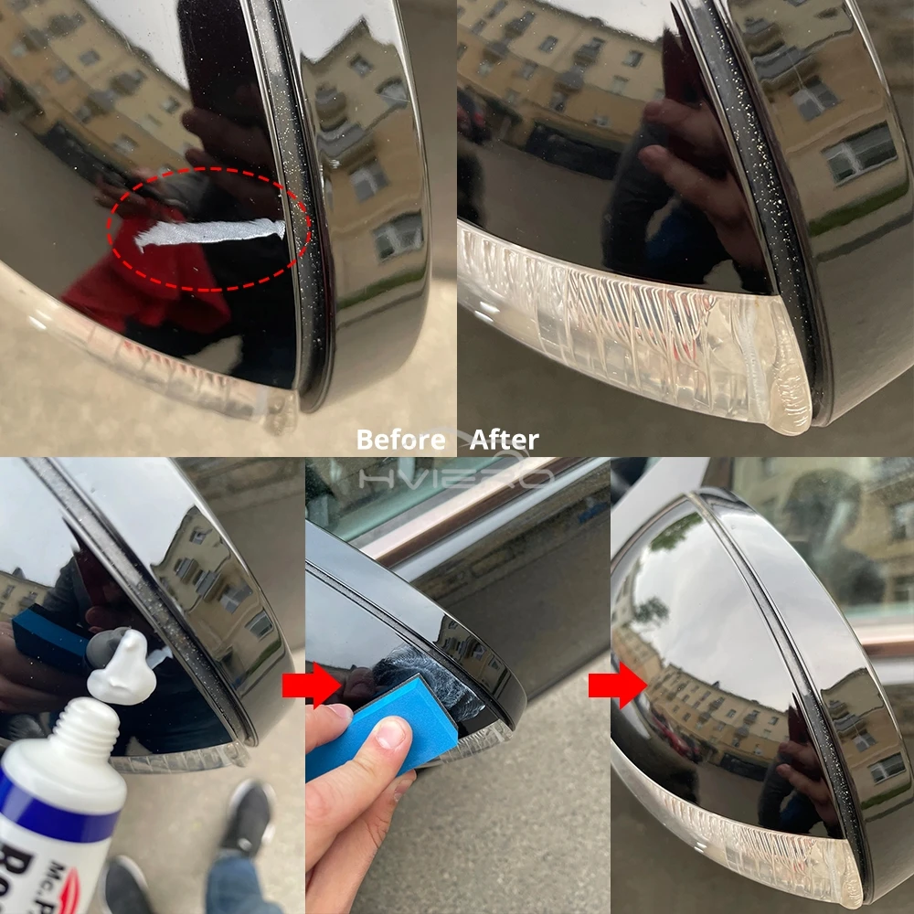 Kit de réparation des rayures pour voiture 3 en 1 – Polish, cire et nettoyant carrosserie