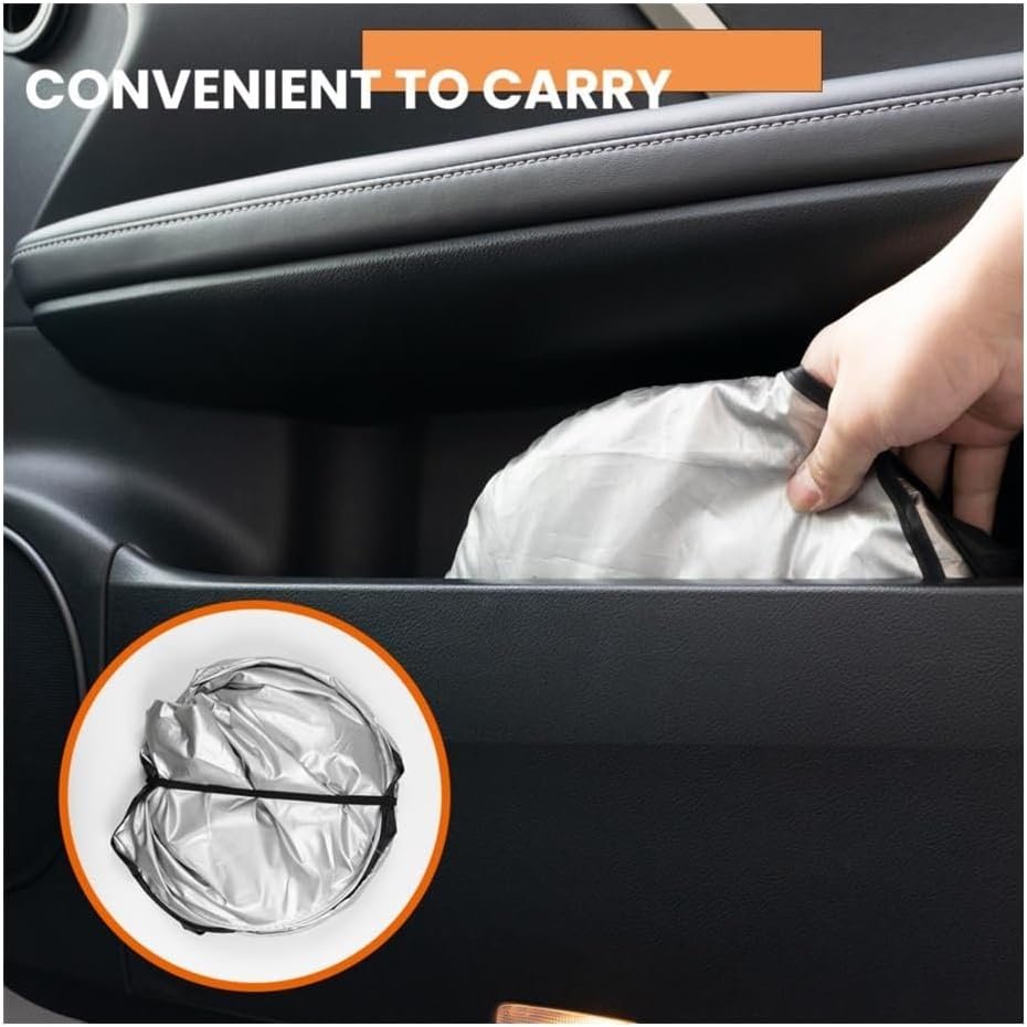 Pare-soleil voiture avant et arrière anti-UV – Protection thermique et pliable