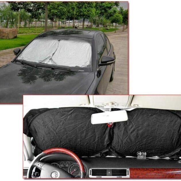 Pare-soleil voiture avant et arrière anti-UV – Protection thermique et pliable