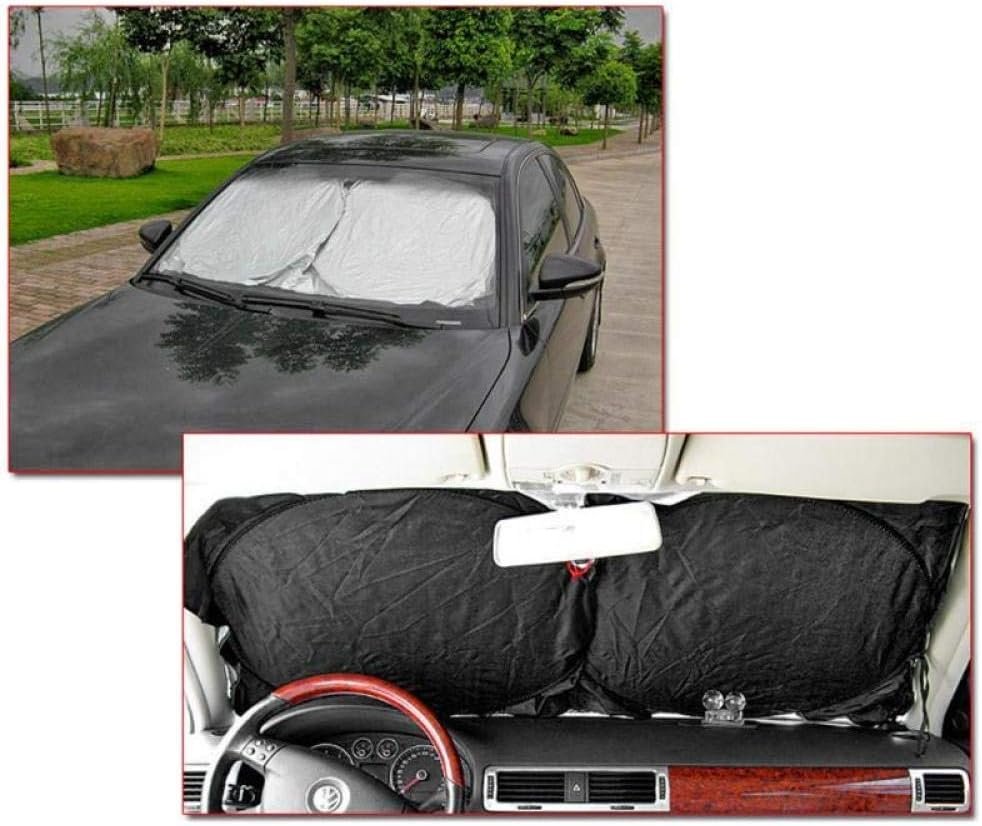 Pare-soleil voiture avant et arrière anti-UV – Protection thermique et pliable