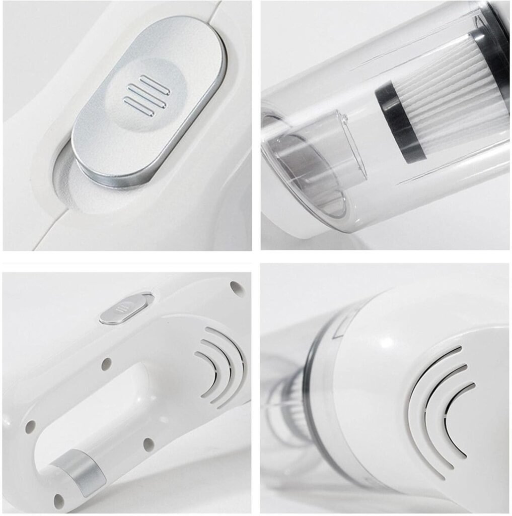 Aspirateur portable multifonction 6 en 1 JB-168 avec filtre HEPA – Puissance et praticité