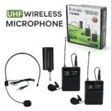 Microphone sans fil UHF rechargeable TTD-M099 – Son professionnel et liberté totale