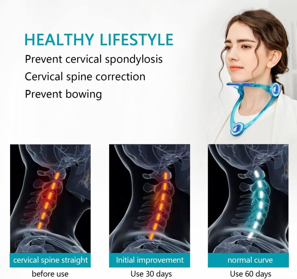 Orthèse cervicale ajustable pour enfants et adultes – Soutien et soulagement du cou