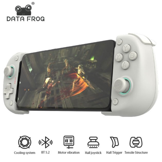 Manette gaming DATA FROG X3 Bluetooth pour smartphone avec ventilateur de refroidissement – Contrôle et performance