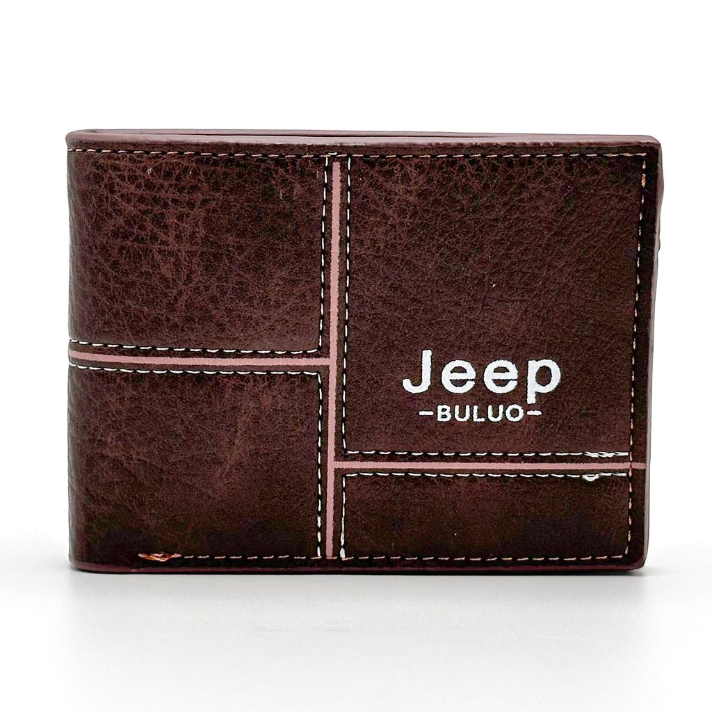 Portefeuille Jeep Buluo V3 pour Homme Multi-Poches en Simili Cuir – Élégance, Organisation & Praticité au Quotidien