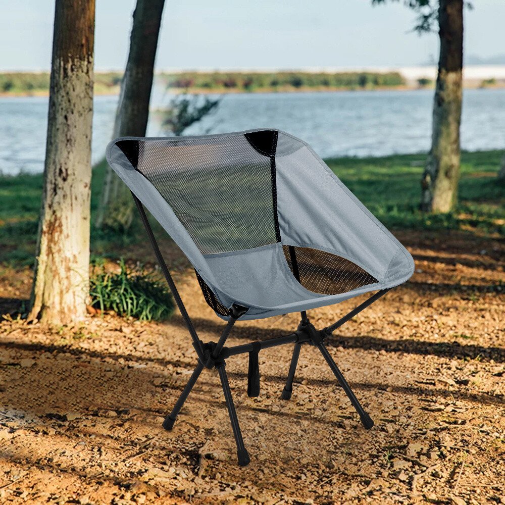 Chaise de camping pliante ultra-légère avec pochette – Confort et mobilité partout
