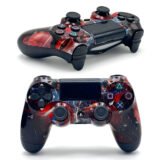 SONY DualShock Manette PS4 Sans Fil (High Copy) – Edition Captain America – Contrôle Total & Style Héroïque pour Gamer Exigeant