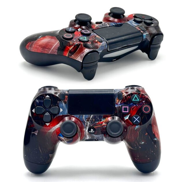 SONY DualShock Manette PS4 Sans Fil (High Copy) – Edition Street Fighter V2 – Précision Ultime & Immersion Totale pour Gamers Passionnés