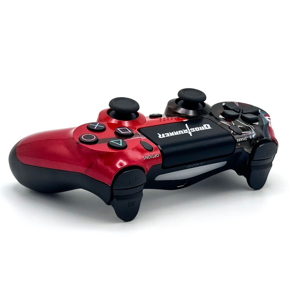 SONY DualShock Manette PS4 Sans Fil (High Copy) – Edition Ghost Runner – Vitesse Extrême & Contrôle Précis pour Dominer Chaque Partie