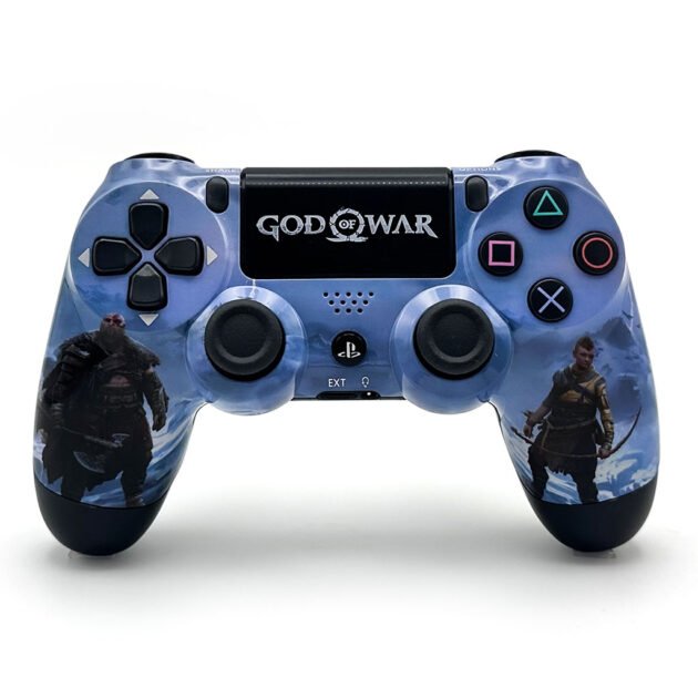 SONY DualShock Manette PS4 Sans Fil (High Copy) – Edition Ragnarok – Puissance Nordique & Contrôle Absolu pour Dominer le Jeu