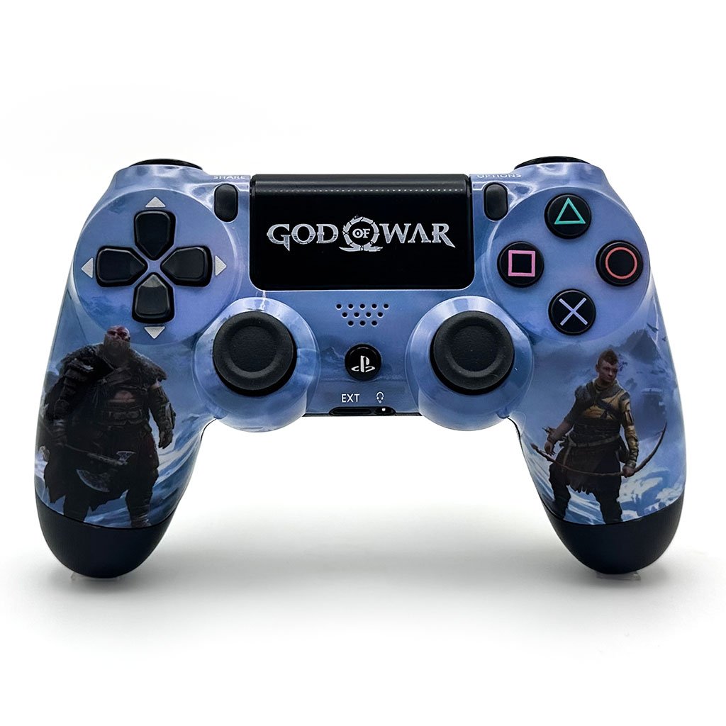 SONY DualShock Manette PS4 Sans Fil (High Copy) – Edition Ragnarok – Puissance Nordique & Contrôle Absolu pour Dominer le Jeu