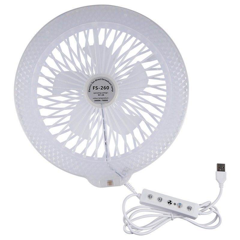 Anneau Lumineux LED RGB avec Ventilateur et Support Flexible – Éclairage Pro & Confort Total pour Vos Créations