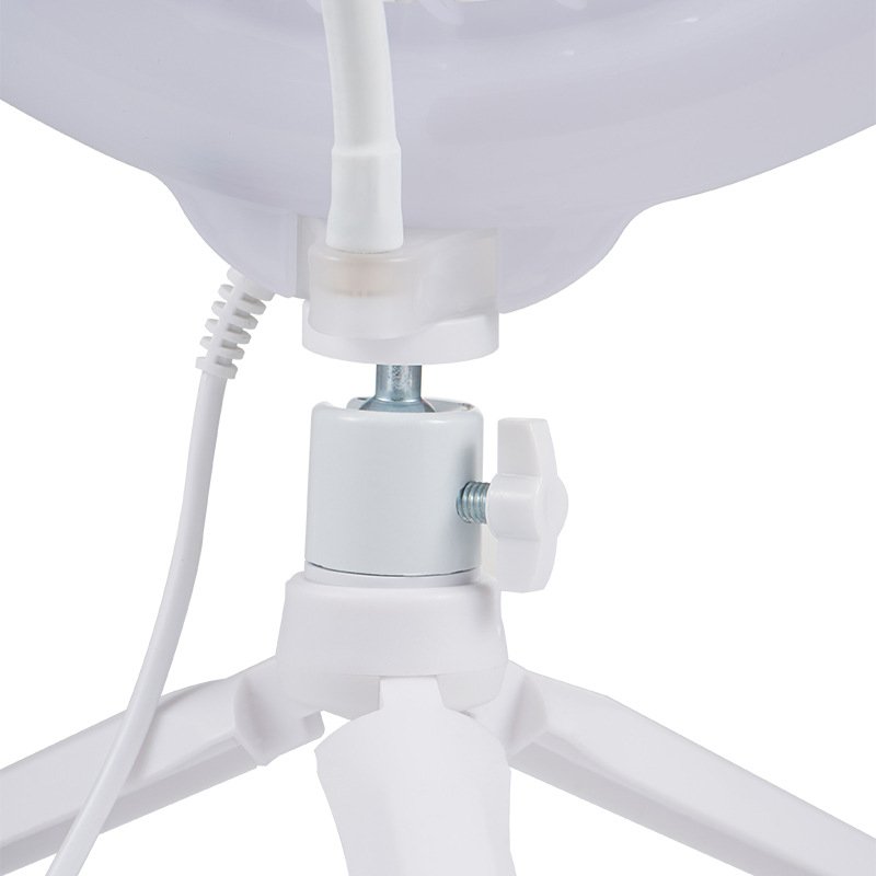 Anneau Lumineux LED RGB avec Ventilateur et Support Flexible – Éclairage Pro & Confort Total pour Vos Créations