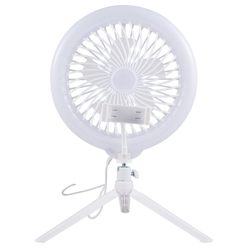 Anneau Lumineux LED RGB avec Ventilateur et Support Flexible – Éclairage Pro & Confort Total pour Vos Créations