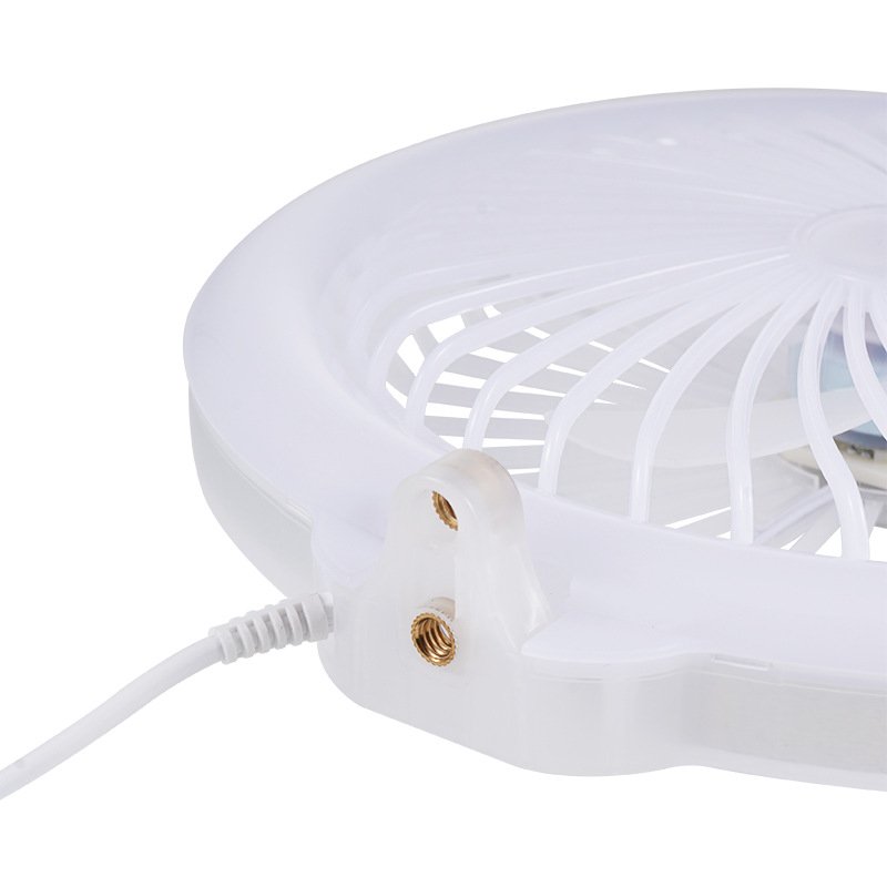 Anneau Lumineux LED RGB avec Ventilateur et Support Flexible – Éclairage Pro & Confort Total pour Vos Créations