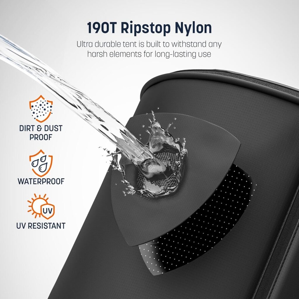 Tente de Douche et Change Suspendue pour les Déplacements – Intimité Totale & Confort