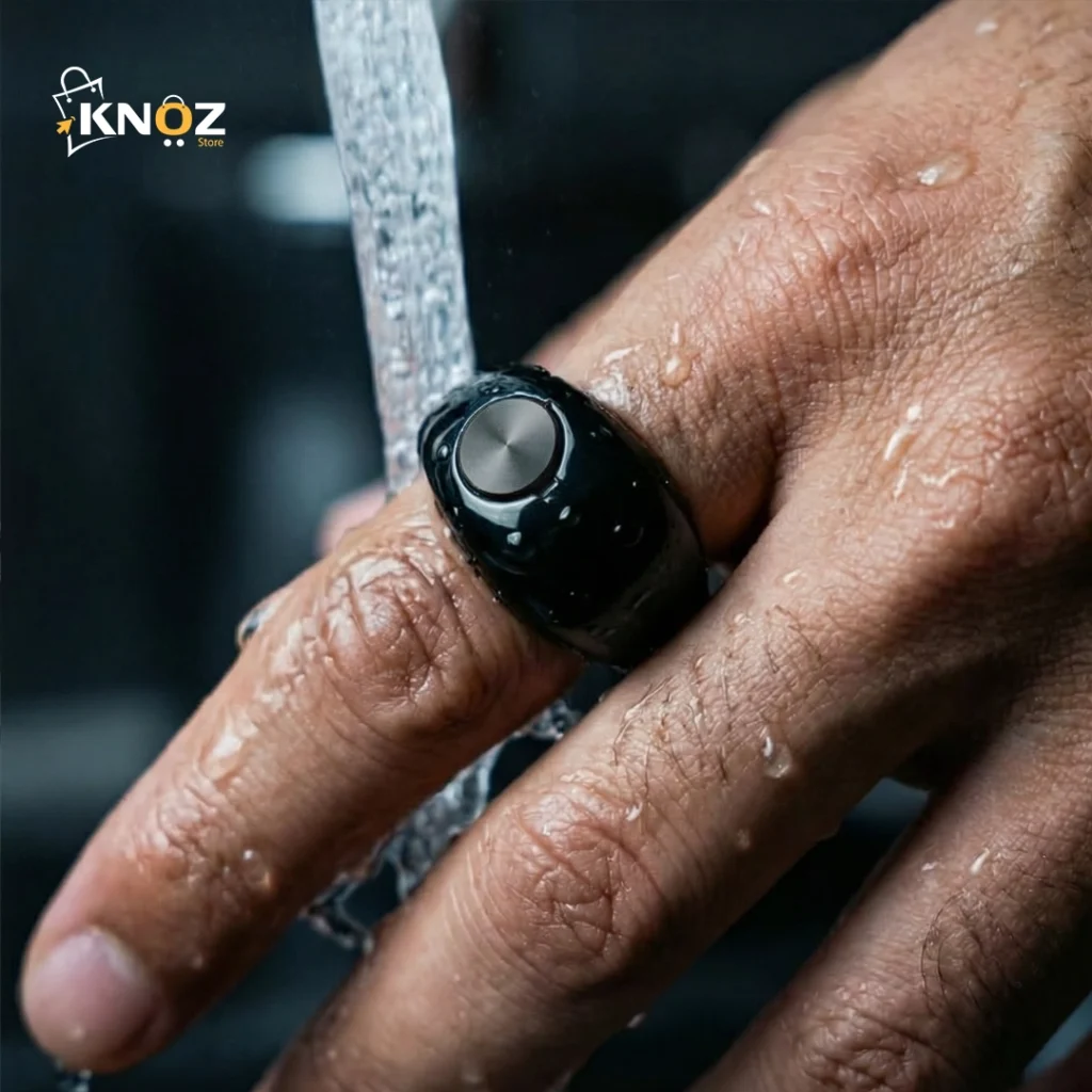 Anneau de Zikr Étanche iTasbih Faith+ Black – Restez connecté à votre spiritualité en toute simplicité