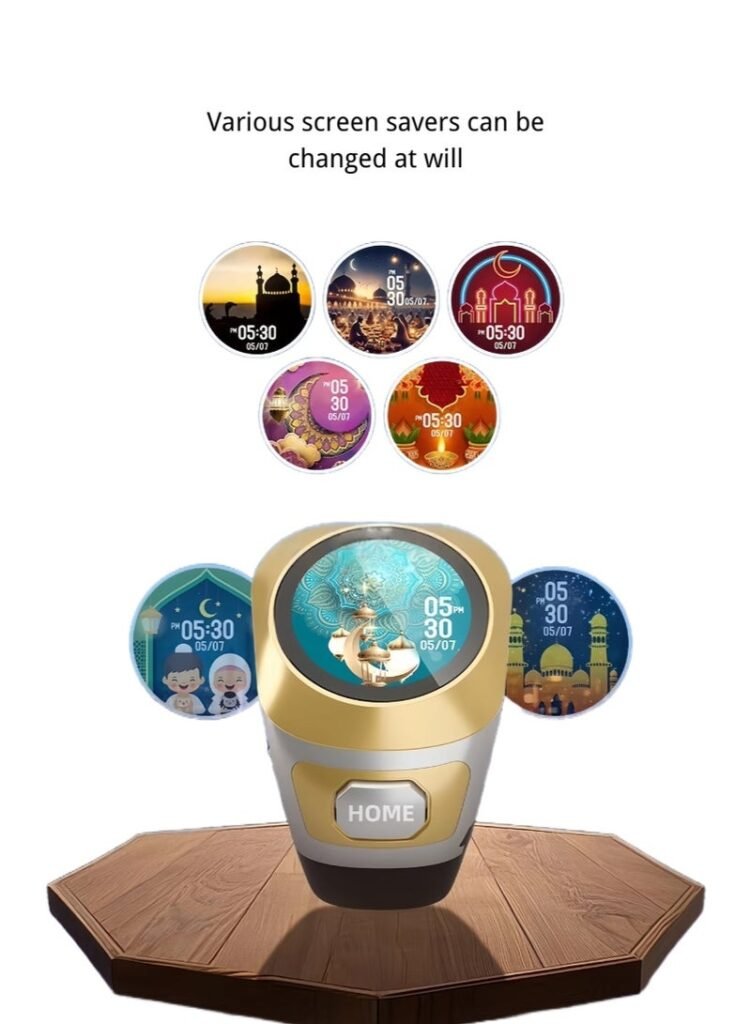 Anneau de Zikr S6 avec Écran OLED Couleur – Technologie et spiritualité réunies