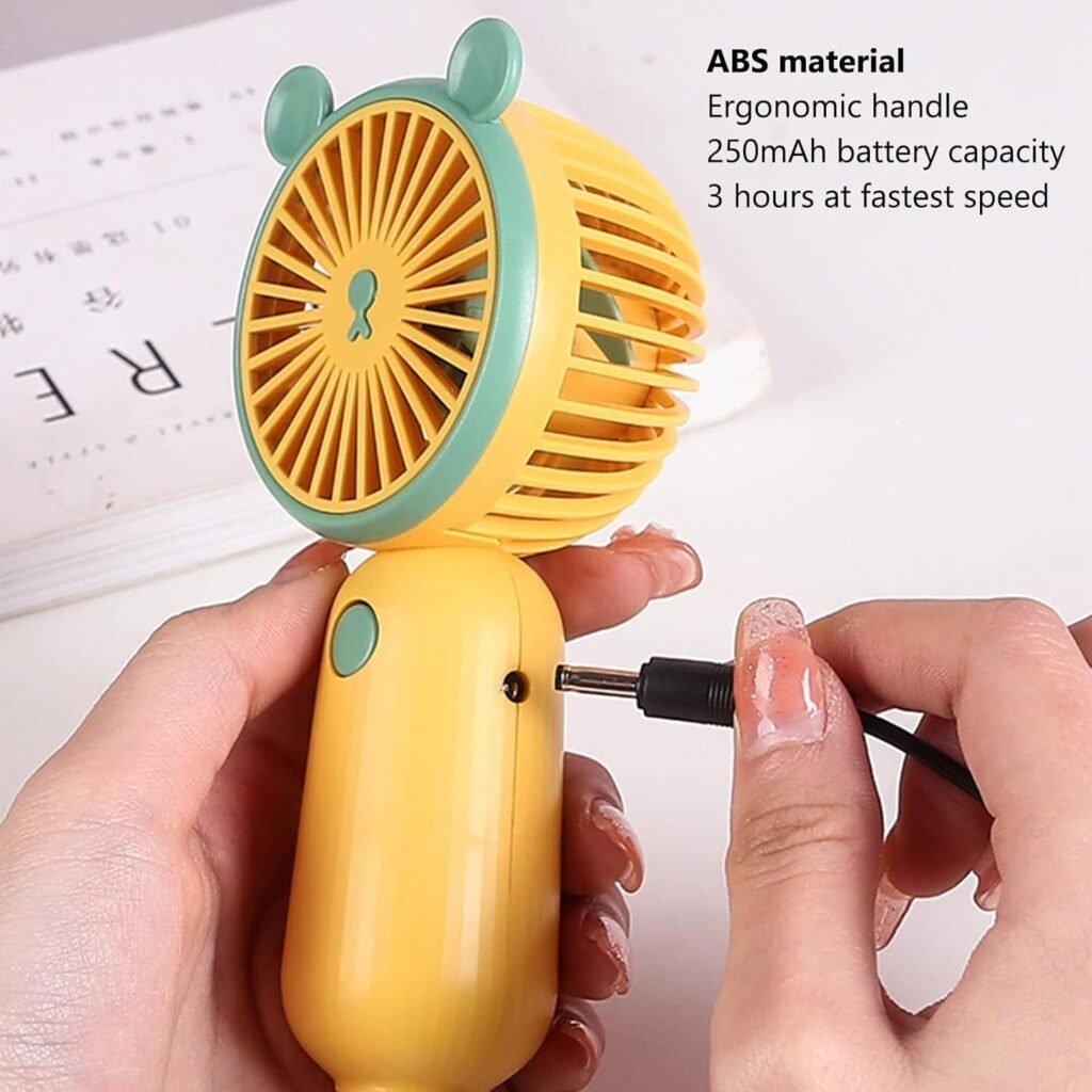 Mini Ventilateur Portable Rechargeable USB DD8009 – Fraîcheur partout, à tout moment