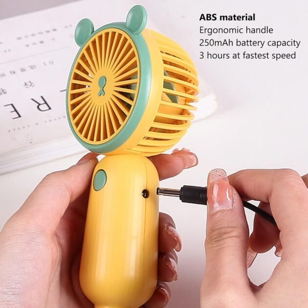 Mini Ventilateur Portable Rechargeable USB DD8009 – Fraîcheur partout, à tout moment