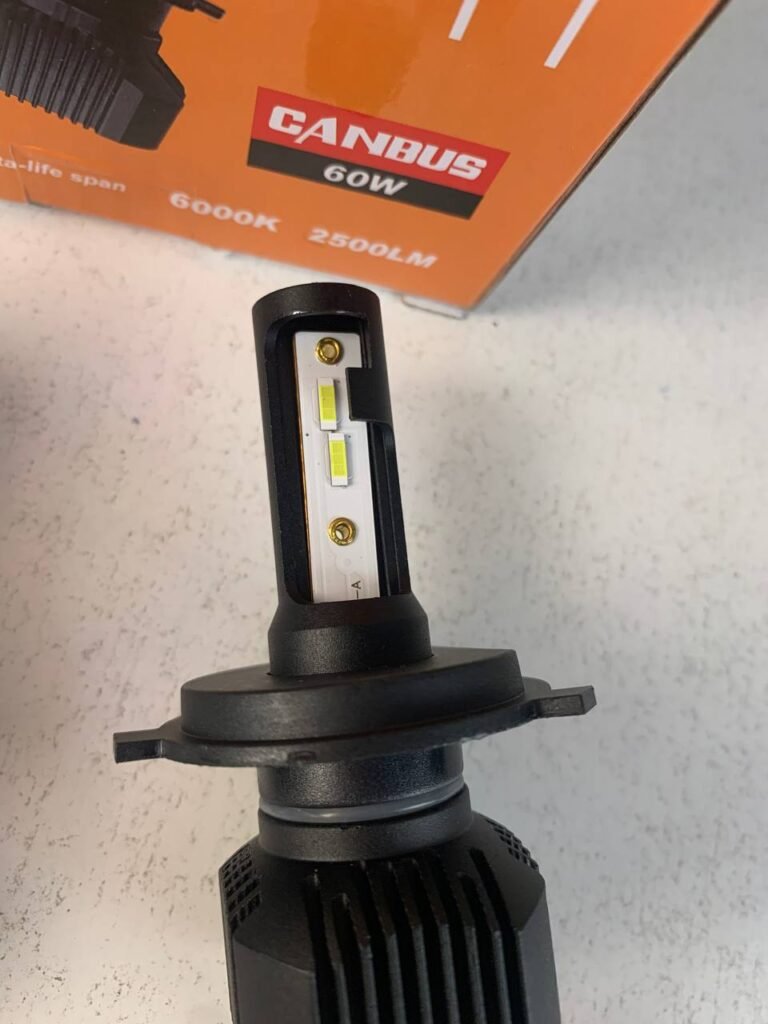 Kit Lampe Phare Canbus M1 H4 LED 6000K 60W – Éclairage Auto Haute Performance