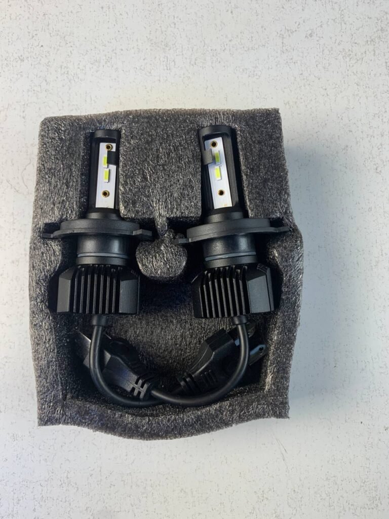 Kit Lampe Phare Canbus M1 H4 LED 6000K 60W – Éclairage Auto Haute Performance