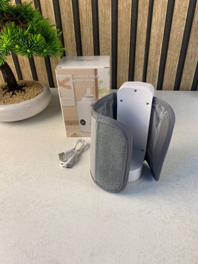 Chauffe-biberon portable rechargeable avec écran LCD – Température réglable intelligente