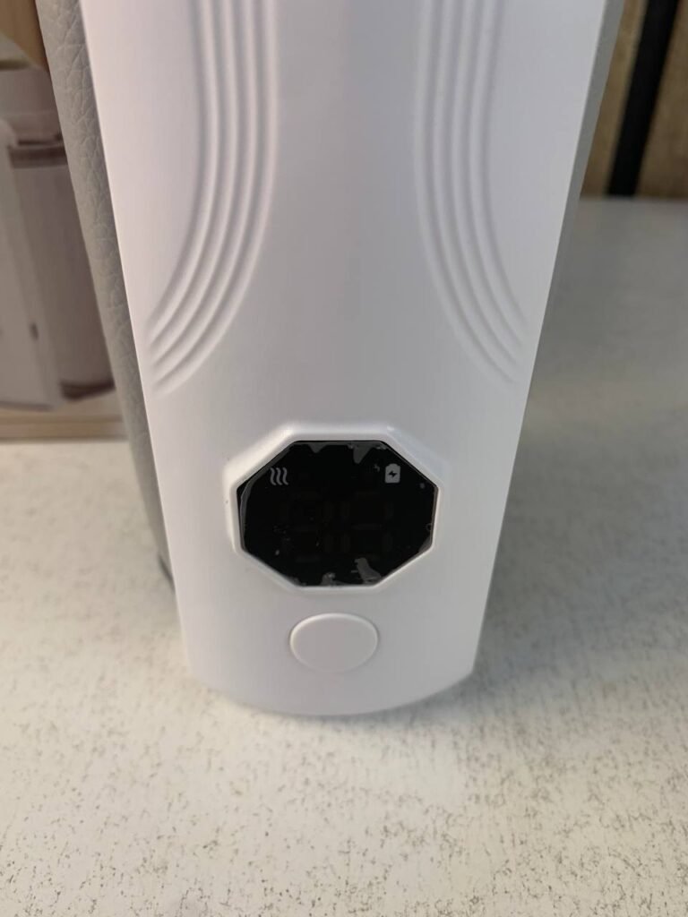 Chauffe-biberon portable rechargeable avec écran LCD – Température réglable intelligente