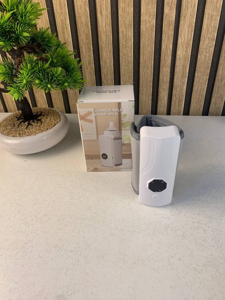 Chauffe-biberon portable rechargeable avec écran LCD – Température réglable intelligente