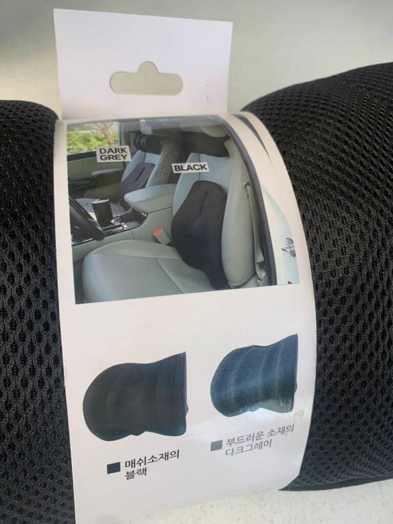 Oreiller cervical voiture en mousse à mémoire de forme – Confort ergonomique et soutien optimal