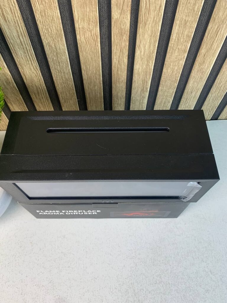 Humidificateur d’air effet flamme 7 couleurs – Ambiance chaleureuse et air purifié