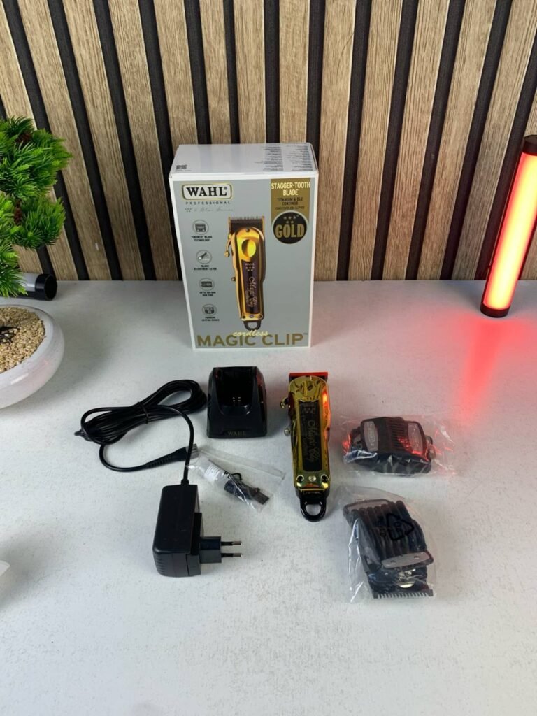 Tondeuse Wahl Magic Clip Gold sans fil – Précision professionnelle et performance premium