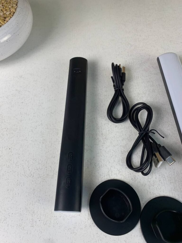 Barres LED RGB 2PCS synchronisées avec la musique – Éclairage dynamique intelligent