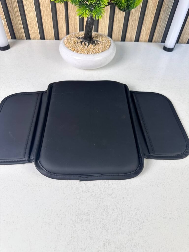 Coussin d’accoudoir de voiture avec poches de rangement – Confort et organisation