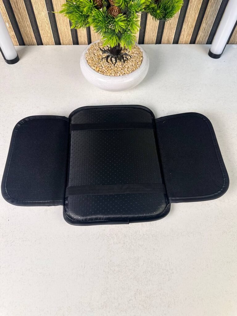 Coussin d’accoudoir de voiture avec poches de rangement – Confort et organisation