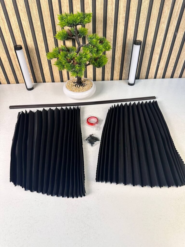 Rideaux pare-soleil magnétiques pour voiture 2PCS – Protection UV et intimité