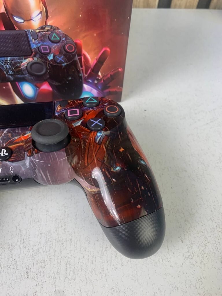 SONY DualShock Manette PS4 Sans Fil (High Copy) – Edition Captain America – Contrôle Total & Style Héroïque pour Gamer Exigeant