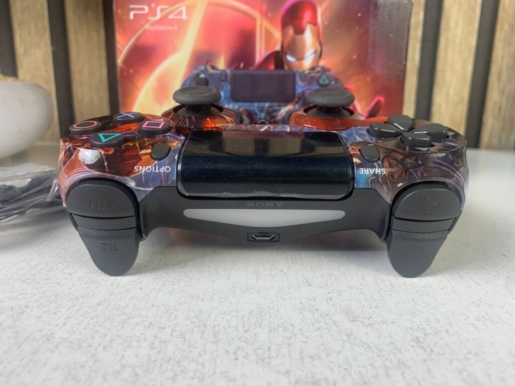 SONY DualShock Manette PS4 Sans Fil (High Copy) – Edition Captain America – Contrôle Total & Style Héroïque pour Gamer Exigeant