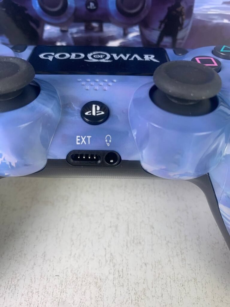 SONY DualShock Manette PS4 Sans Fil (High Copy) – Edition Ragnarok – Puissance Nordique & Contrôle Absolu pour Dominer le Jeu